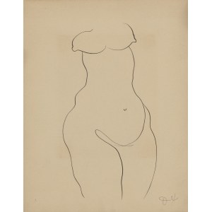 Stanisław Dawski (1905, Dorohusk – 1990, Warsaw), Nude