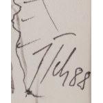 Jerzy Tchórzewski (1928, Siedlce – 1999, Varsavia), Composizione, 1988