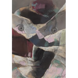 Stasys Eidrigevicius (nar. 1949, Mediniškiai v Litvě), „Vánek“, 1991