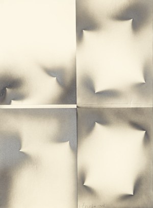 Ryszard Otręba (1932 Suszec - 2025 ), Bez tytułu, 1986