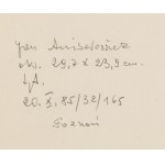 Jan Aniserowicz (1929 - 2007 ), Bez tytułu, 1985