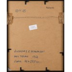 Andrzej S. Kowalski (1930, Sosnowiec – 2004, Katowice), Untitled, 1963