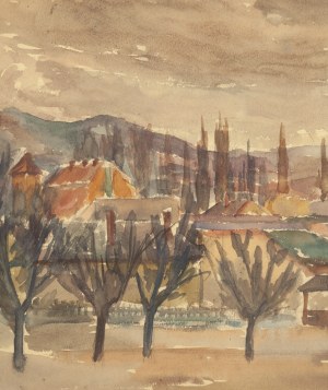 Jonasz Stern (1904 Kałusz k. Stanisławowa - 1988 Zakopane), Pejzaż