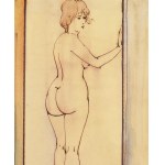 Henryk Płóciennik (1933, Łódź – 2020), *Nude*, 1988