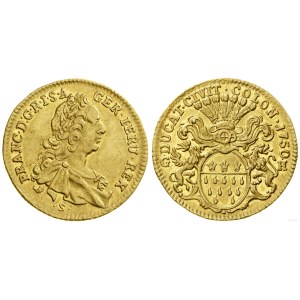 Germany, ducat, 1750 GH, Cologne