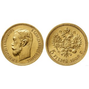 Rusko, 5 rubľov, 1902 AP, Petrohrad