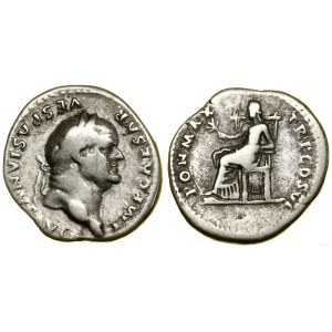 Roman Empire, denarius, (75), Rome