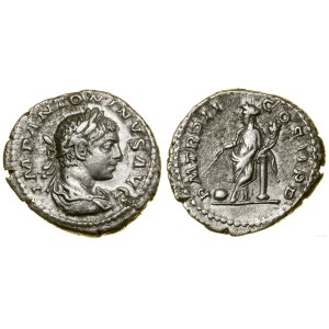 Roman Empire, denarius, (219), Rome