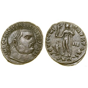 Impero Romano, follis, (316-317), Cizico