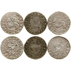 Poland, set of 3 x half-grosz, Vilnius