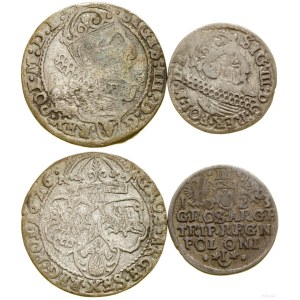 Polska, zestaw 2 monet, 1623-1626, Kraków