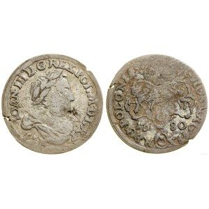 Polska, szóstak, 1680 TLB, Bydgoszcz