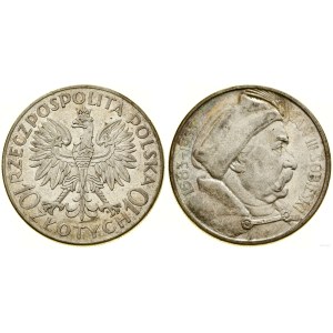Poland, 10 zlotych, 1933, Warsaw