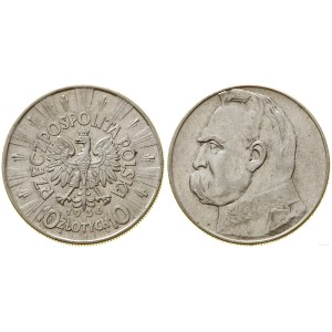 Pologne, 10 zlotys, 1936, Varsovie