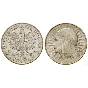 Poland, 5 zlotych, 1933, Warsaw