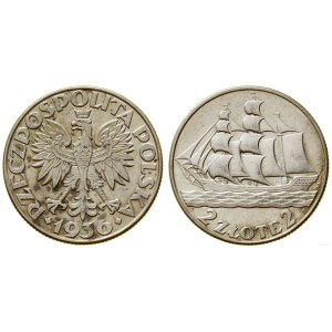Polska, 2 złote, 1936, Warszawa