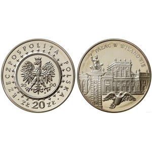 Poland, 20 zlotych, 2000, Warsaw