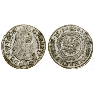 Silesia, 1 kreuzer, 1684, Oleśnica