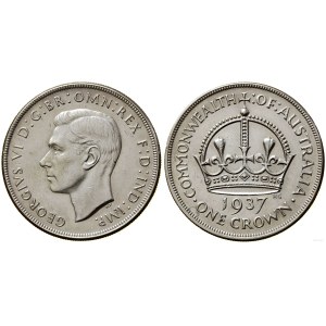 Austrália, 1 koruna, 1937, Melbourne