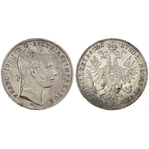 Austria, 1 florin, 1861 A, Vienna