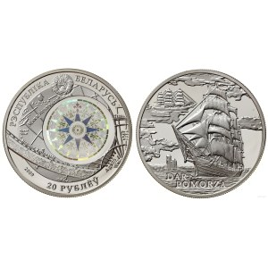 Bielorusko, 20 rubľov, 2009, Varšava