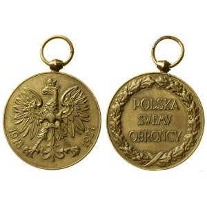 Polska, Medal Pamiątkowy za Wojnę 1918-1921, od 1928, Warszawa