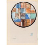 Jan Lebenstein ( 1930 - 1999 ), Szkic do projektu misy, 1958