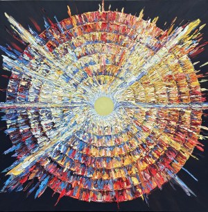 Magdalena Barczyk-Kurus ( 1985 ), Supernova flare z cyklu Intymność światła, 2022