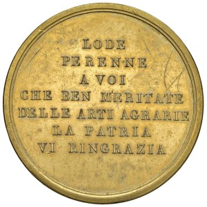 Italian Medals - BOLOGNA. Medaglia 1830. Gli editori del giornale a...