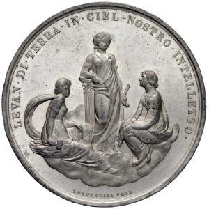 Italian Medals - DUCATO DI MODENA E REGGIO. Francesco V (1846-1859)...