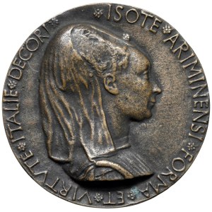 Italian Medals - RIMINI. Isotta degli Atti. Medaglia (1432-1474) Me...