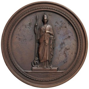 Italian Medals - ROMA Medaglia 1871 V Congresso dell'associazione m...