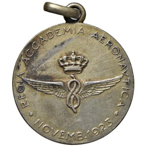Italian Medals - PERIODO FASCISTA. Regia Accademia Aeronautica. Med...