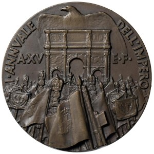 Italian Medals - PERIODO FASCISTA. Regno d’Italia. Medaglia Anno XV...
