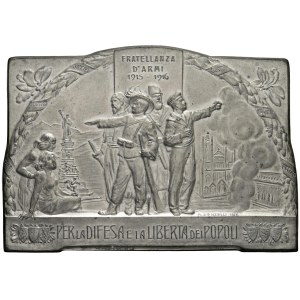 Italian Medals - SAVOIA. Vittorio Emanuele III (1900-1943). Placche...