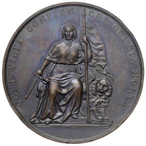 Italian Medals - VENEZIA. Governo Provvisorio. Medaglia 1849. Assem...