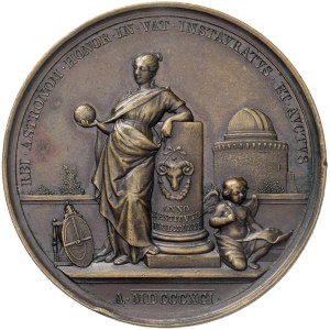Papal Medals - Leone XIII (1878-1903). Medaglia 1891 An. XIV opus...