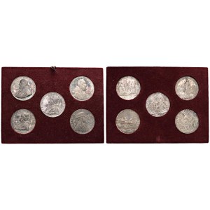 Papal Medals - Giovanni XXIII (1958-1963). Giro completo di medag...