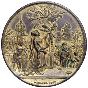 Napoleonic Medals - Napoleone I (1796-1815). Medaglia 1844. Per il rit...