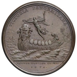 World Medals - FRANCIA. Luigi XIV (1638-1715). Medaglia 1676. Per...