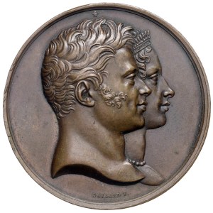 World Medals - FRANCIA. Luigi XVIII di Borbone (1814-1824). Medag...