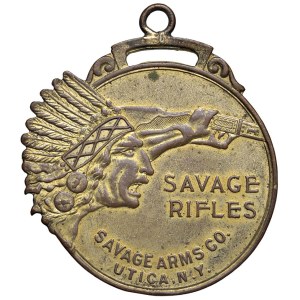 World Medals - USA. Medaglia pubblicitaria (portachiavi) “SAVAGE ...