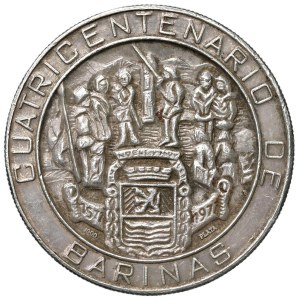 World Medals - VENEZUELA. Barinas 1977. Celebra il quarto centena...