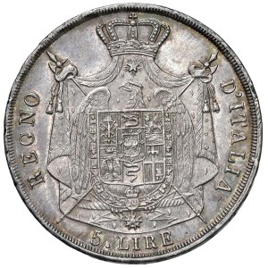 Italian Coins - BOLOGNA. Napoleon (1805–1814). 5 Lire, 1812. AG (g...