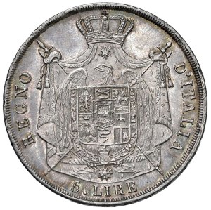 Italian Coins - BOLOGNA. Napoleone (1805-1814). 5 Lire 1812. AG (g...