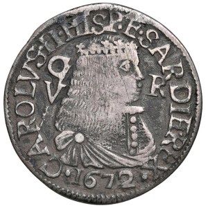 Italian Coins - CAGLIARI. Carlo II di Spagna (1665-1700). 5 Reali ...