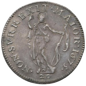 Italian Coins - GENOVA. Dogi biennali III fase (1637-1797). 20 Sol...