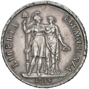 Italian Coins - GENOVA. Repubblica Ligure (1798-1805). 8 Lire 1798...