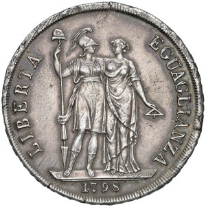 Italian Coins - GENOVA. Repubblica Ligure (1798-1805). 8 Lire 1798...