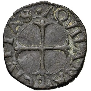 Italian Coins - L'AQUILA. Carlo VIII Re di Francia (1495). Cavallo...